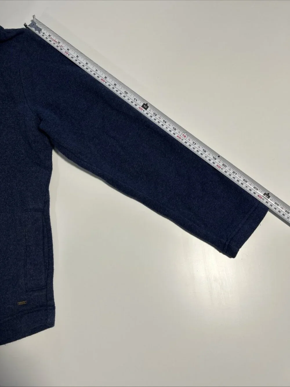 Tommy Hilfiger Navy Cowl Neck Sweater - Picture 5 of 5